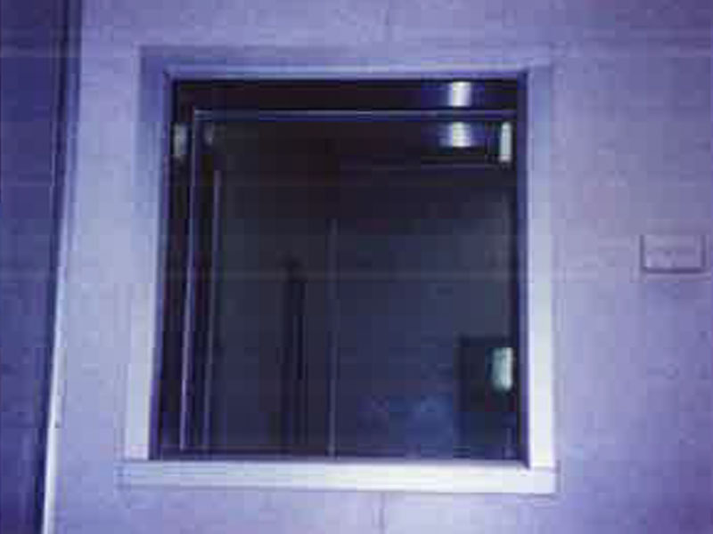 หน้าต่างอลูมิเนียม ช่องแสงติดตาย 1 ช่อง