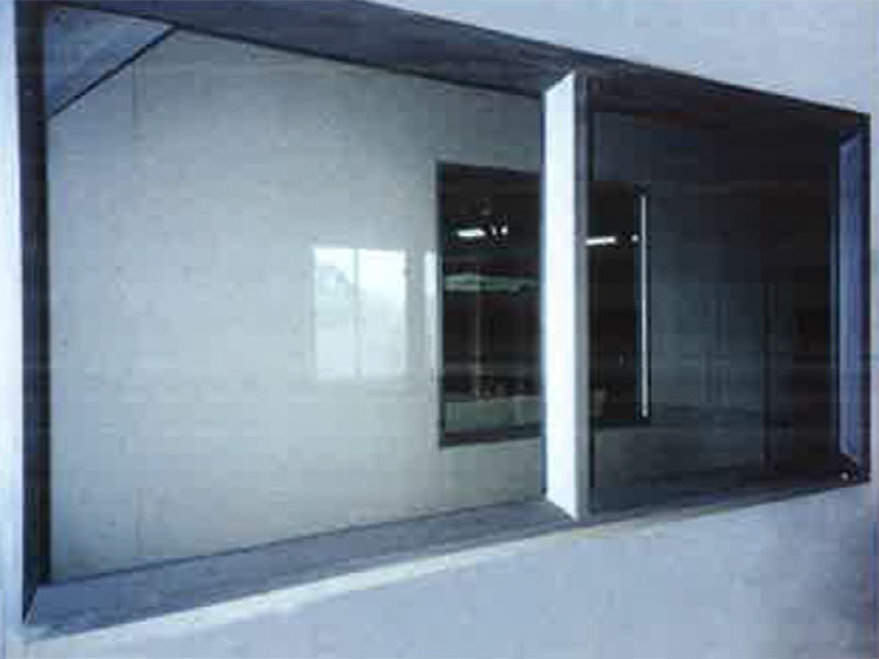 หน้าต่างอลูมิเนียม ช่องแสงติดตาย 2 ช่อง