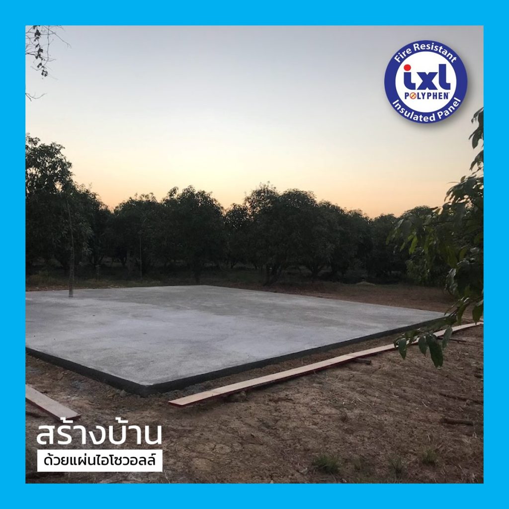 สร้างบ้านด้วยแผ่น sandwich panel